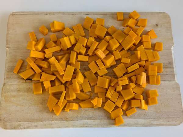 Кюфтета от тиква във фритюрник - Подготовка стъпка 1