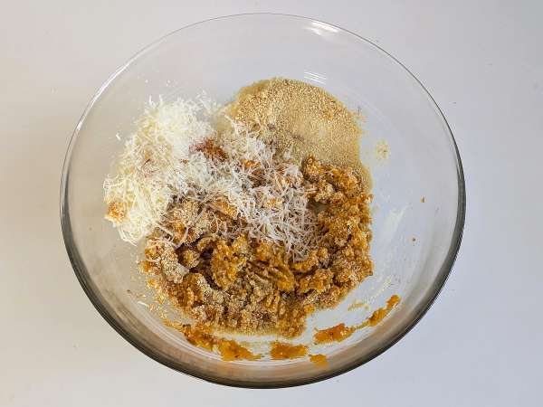 Кюфтета от тиква във фритюрник - Подготовка стъпка 3