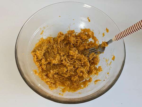 Кюфтета от тиква във фритюрник - Подготовка стъпка 4