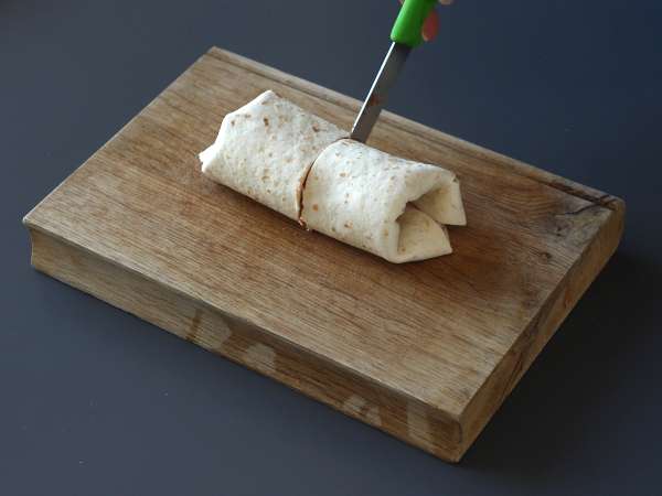 Какво да правим с тортилите Гурме ястие за споделяне, с вкус на пица! - Подготовка стъпка 7