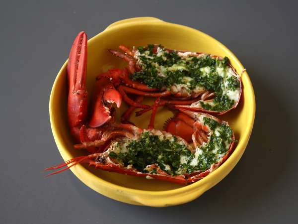 Печен омар с магданоз и лимон: простота и изтънченост на масата. - Подготовка стъпка 5