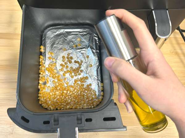 Пуканки във фритюрника, възможно е! - Подготовка стъпка 3