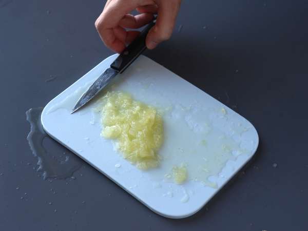 Тарт с пушена сьомга с картофена основа - Подготовка стъпка 5