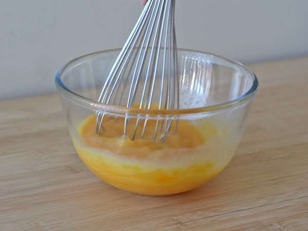 Шоколадово и орехово брауни във фритюрника - Подготовка стъпка 1