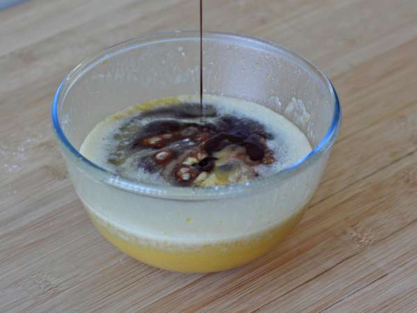 Шоколадово и орехово брауни във фритюрника - Подготовка стъпка 4