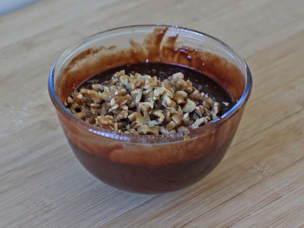 Шоколадово и орехово брауни във фритюрника - Подготовка стъпка 5