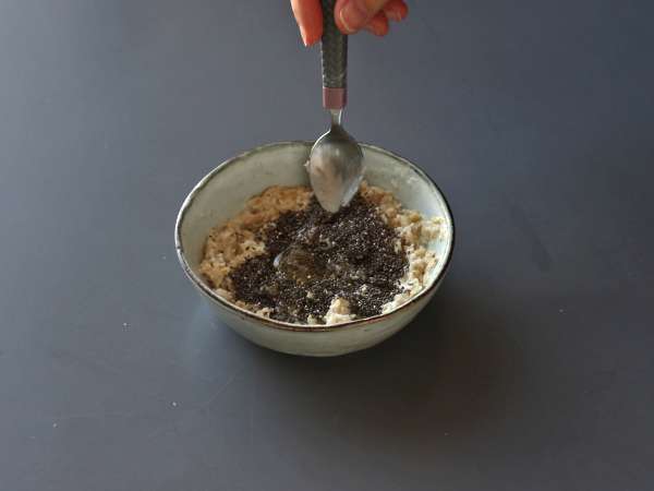 Овесени ядки за една нощ с вкус на тирамису - перфектната закуска с кафе и какао! - Подготовка стъпка 3