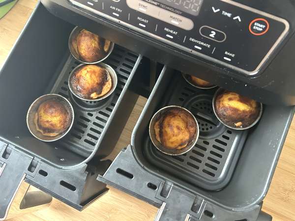 Pastéis de nata във фритюрник. Бърза и лесна рецепта за традиционния португалски сладкиш. - Подготовка стъпка 8