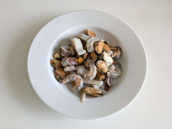 Замразено ризото с морски дарове: идеалното решение за бързо и вкусно - Подготовка стъпка 2