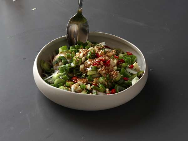 Mayak Gyeran - корейски мариновани яйца - Подготовка стъпка 5