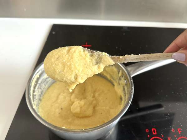 Полента, пържена във фритюрника: хрупкава, здравословна и без глутен - Подготовка стъпка 3