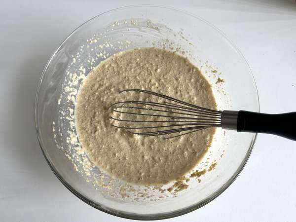 Безглутенов овесен хляб с кисело мляко и яйца: здравословна и лесна за приготвяне рецепта, пълна с протеини - Подготовка стъпка 3