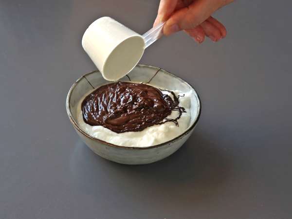 Шоколадов мус със суроватъчен протеин - Подготовка стъпка 2