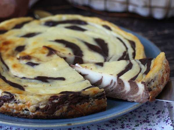 Мраморен флан без тесто, изключително лесен за приготвяне с гарантиран уау ефект - Подготовка стъпка 10