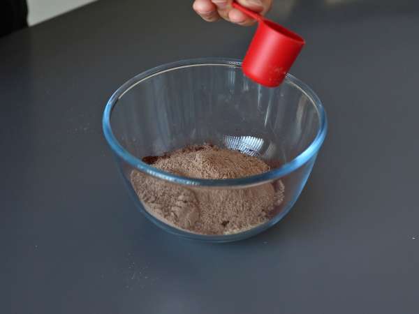 Протеиново брауни със суроватка, естествено без глутен - Подготовка стъпка 1