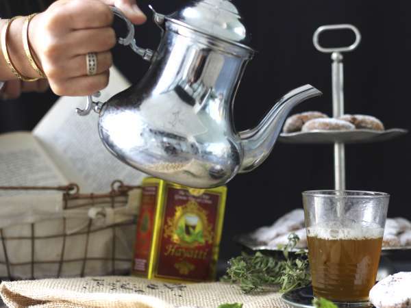 Как се приготвя автентичен марокански чай от мента - Подготовка стъпка 6