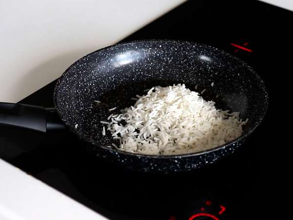 Омлет с хрупкав ориз и соеви зърна - пикантно ястие, което се приготвя бързо и без отпадъци! - Подготовка стъпка 1