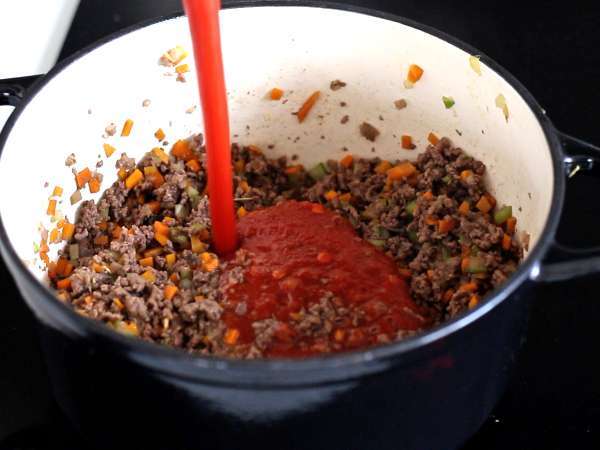 Домашен сос болонезе - ragù alla bolognese - Подготовка стъпка 4