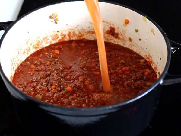 Домашен сос болонезе - ragù alla bolognese - Подготовка стъпка 5