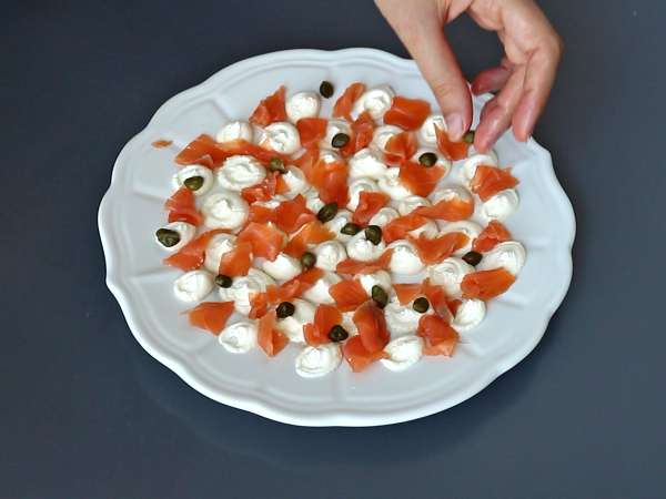 Аперитив с пушена сьомга - Подготовка стъпка 3