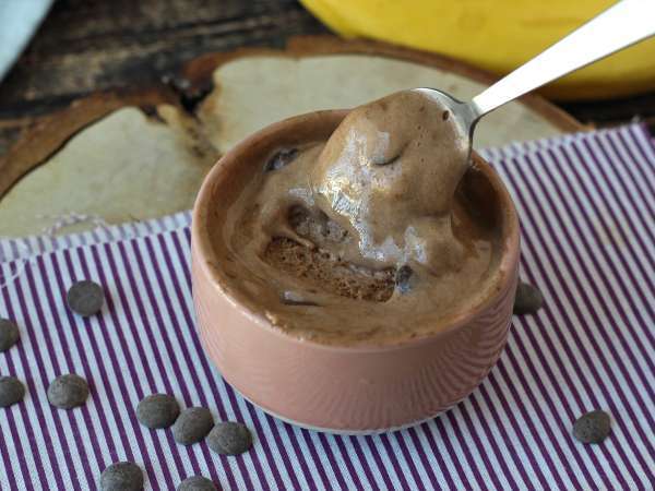 Шоколадов суроватъчен суперпротеинов сладолед, готов за 5 минути! - Подготовка стъпка 4