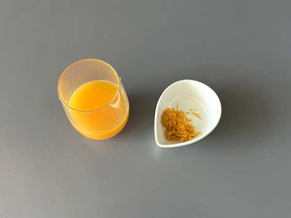 Карпачо от миди с цитрусов винегрет и шамфъстък - елегантно и лесно за приготвяне предястие. - Подготовка стъпка 1