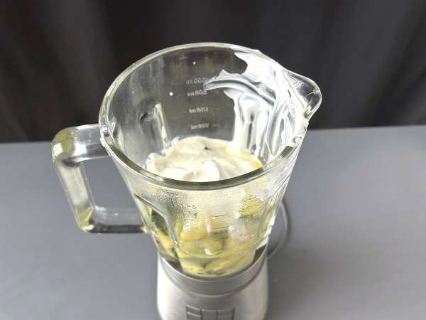 Крем от тиквички със зелена ябълка и кисело мляко, готов за 30 минути - Подготовка стъпка 5