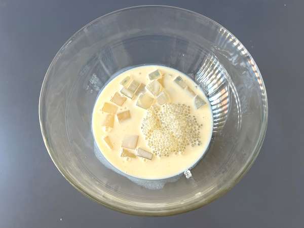 Манго саго - азиатски десерт с тапиока и манго, който завладява с простотата си. - Подготовка стъпка 11