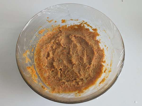 Тиквено кюфте с гъби и жилаво сирене скаморца: вкусна и лесна печена рецепта - Подготовка стъпка 7