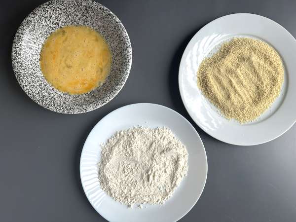 Паниран каприз на боговете с картофи от фритюрник - Подготовка стъпка 3