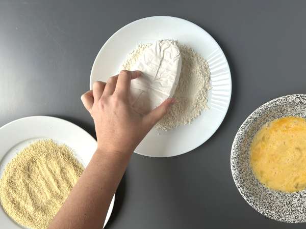 Паниран каприз на боговете с картофи от фритюрник - Подготовка стъпка 4