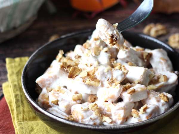 Кремообразни ньоки от тиква с Филаделфия и хрупкави орехи - Подготовка стъпка 8