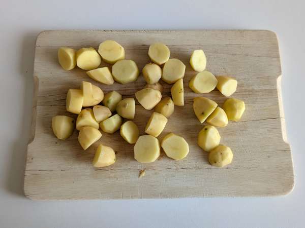 Кремообразни печени картофи cacio e pepe: лесната гарнитура, която побърква всички! - Подготовка стъпка 1