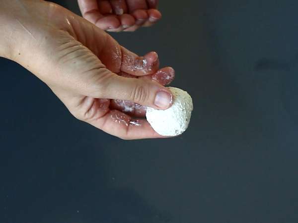 Аперитивно сирене за мазане във формата на тиква, идеално за Хелоуин! - Подготовка стъпка 2