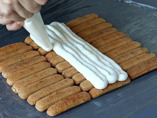 Древно дърво с форма на тирамису без калъп за любителите на кафето - Подготовка стъпка 4