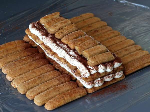 Древно дърво с форма на тирамису без калъп за любителите на кафето - Подготовка стъпка 7