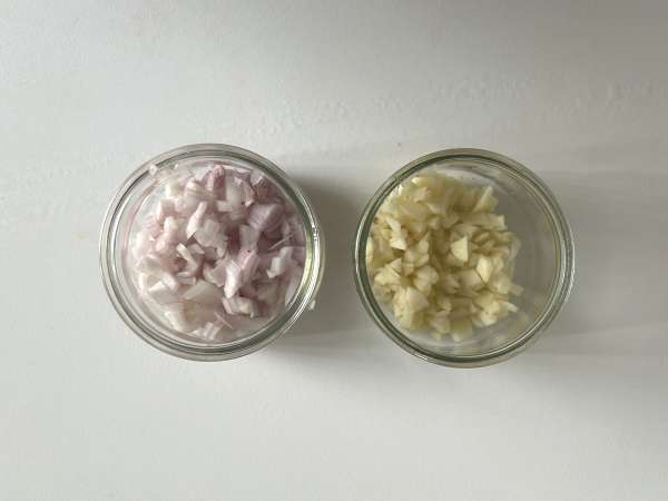 Гратен от картофи с гъби - Подготовка стъпка 2