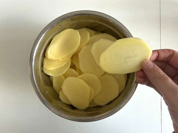 Гратен от картофи с гъби - Подготовка стъпка 7