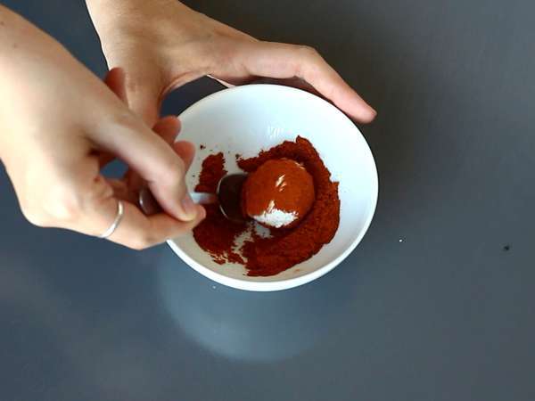 Топчета сирене за аперитив - Подготовка стъпка 3