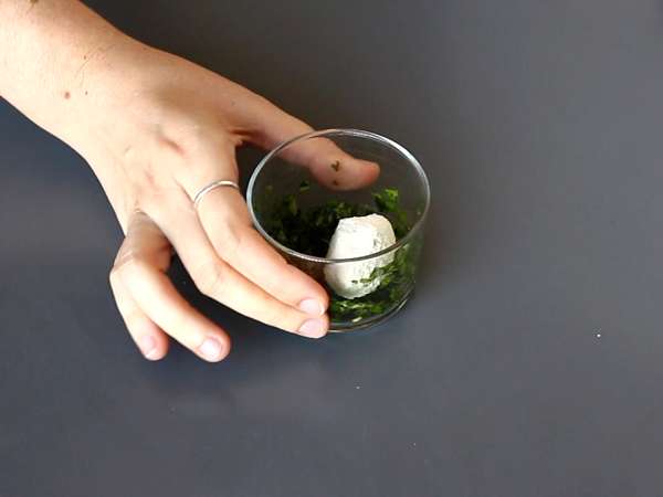 Топчета сирене за аперитив - Подготовка стъпка 4