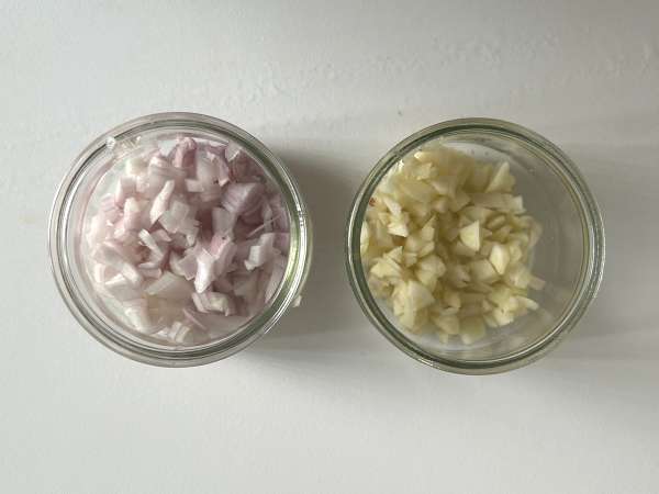 Фланелки със спанак и гъби - Подготовка стъпка 2