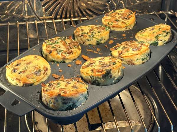 Фланелки със спанак и гъби - Подготовка стъпка 11