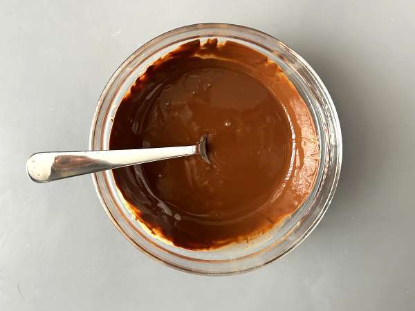 Шоколадово блокче с шамфъстък и мандарина, идеалното сладко лакомство за зимата! - Подготовка стъпка 4