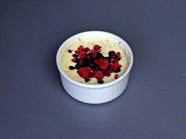 Суперпроста протеинова торта с червени плодове - Подготовка стъпка 3