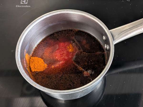 Домашен сладко-кисел сос в стил барбекю: лесна рецепта, готова за нула време - Подготовка стъпка 3