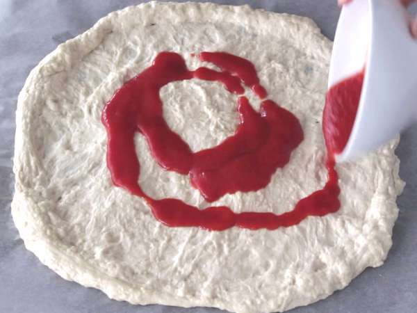 Влажна пица Маргарита - Подготовка стъпка 8