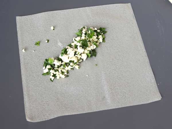 Домашни ливански рикакати - готвене във фритюрник - Подготовка стъпка 2