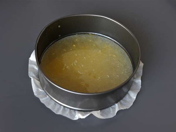 Допълнителен фондан за обърната бананова торта - Подготовка стъпка 1