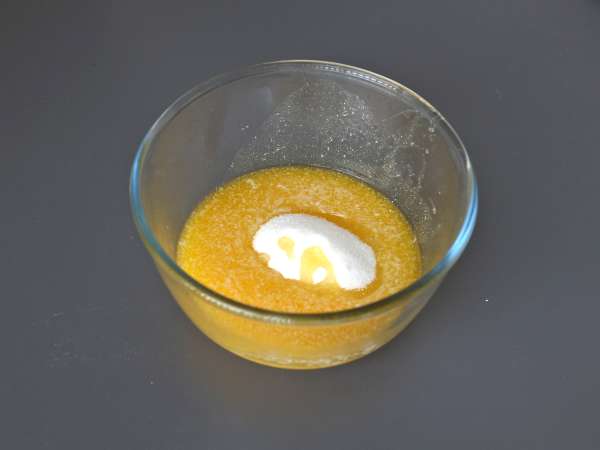 Допълнителен фондан за обърната бананова торта - Подготовка стъпка 3