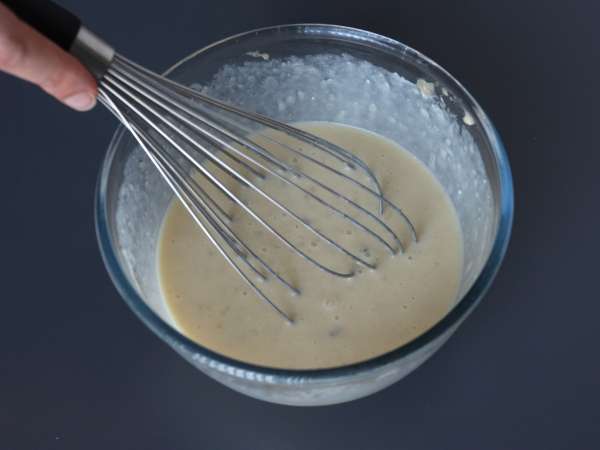 Допълнителни гурме мъфини с банани и шоколадови парченца - Подготовка стъпка 2